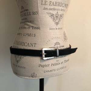 Black Michael Kors Suede Belt